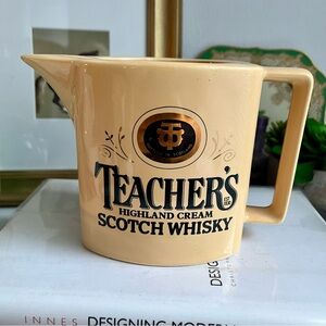 Vintage Wade Teachers Scotch Whisky Pitcher